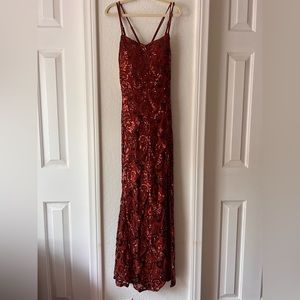 Windsor Sequin Long Gown